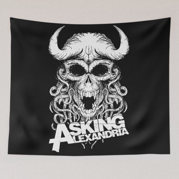 Item preview, Asking Alexandria Devil Tentacle Skull - England Rock n' Roll designed and sold by lu2k.