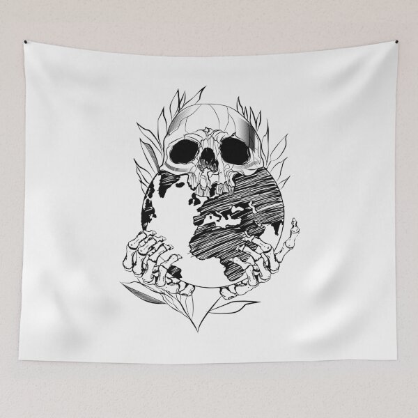 Item preview, Skull Head Dead Earth designed and sold by alexngn.