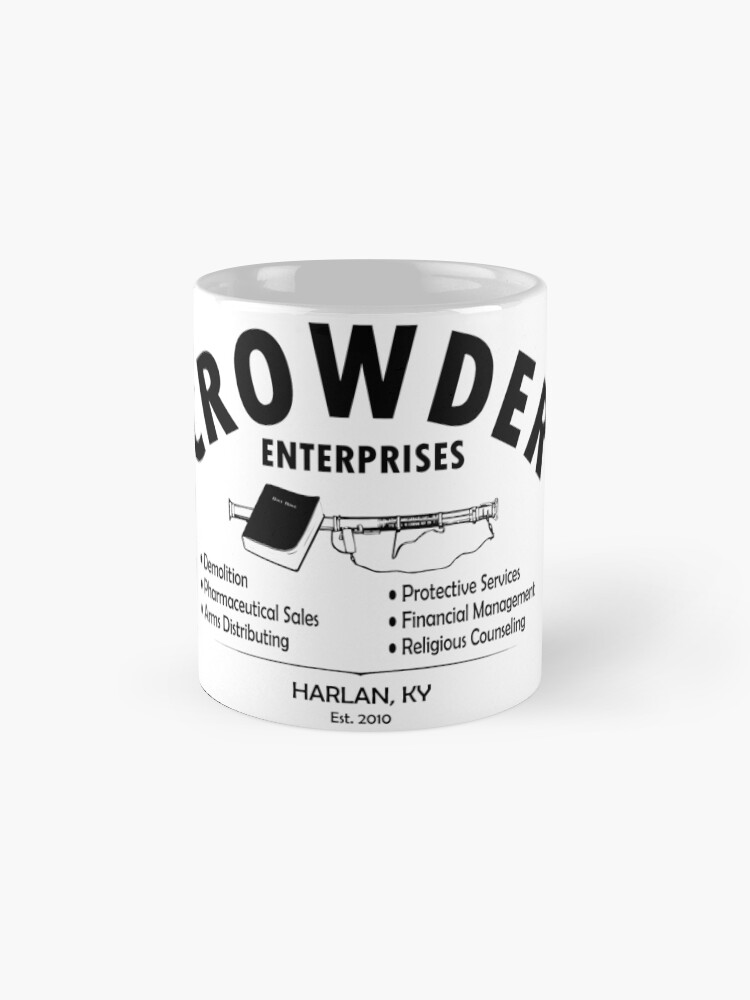 "Crowder Enterprises (Black)" Coffee Mug for Sale by pixhunter Redbubble