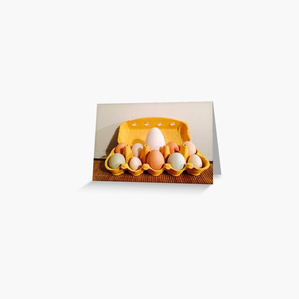 Vauxhall City Farm - Easter (Eggs) Greeting Card