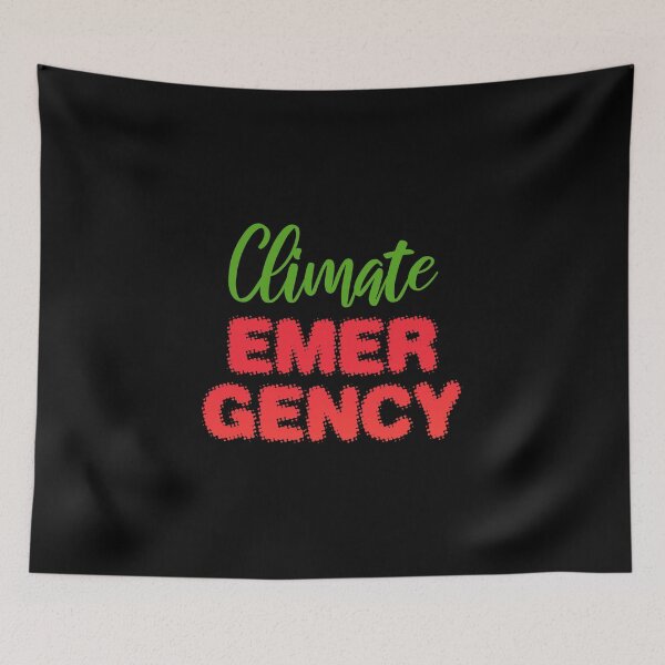Item preview, CLIMATE EMERGENCY designed and sold by UtopicSlaps.