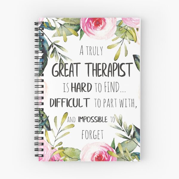 Item preview, A truly great therapist is hard to find quote / Therapist Thank you / Therapist gift designed and sold by tanabe.