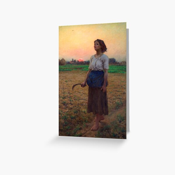 Item preview, Jules Breton - Song of the Lark designed and sold by DejaVuStudio.