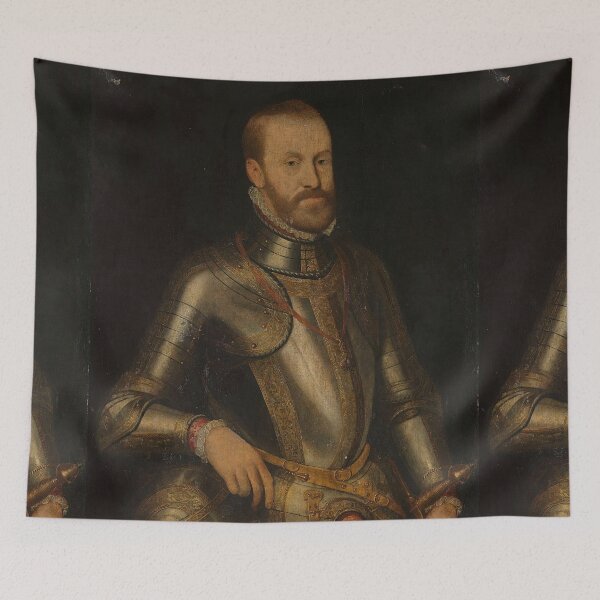 Item preview, Philip II 1527-98 King of Spain. 1560-1625 Antonio Moro oil painting designed and sold by Vintage Designs +.