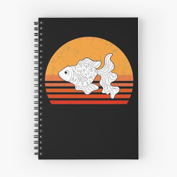 Item preview, Vintage Goldfish Sunset Retro Gift designed and sold by BornDesign.