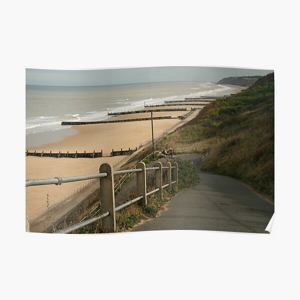 Halfway rest Overstrand Norfolk coast Poster
