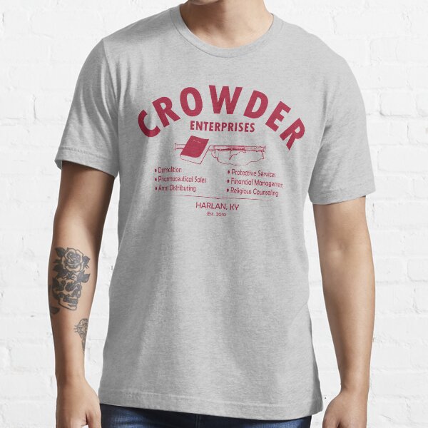 "Crowder Enterprises (Maroon)" Tshirt for Sale by pixhunter