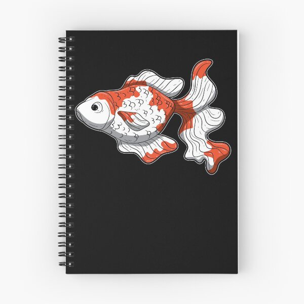 Item preview, Goldfish Red White Veil tail Sarasa Gift designed and sold by BornDesign.