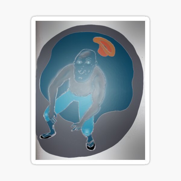 Stone Man Sticker