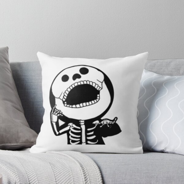 Item preview, Let's Speak Through Face Onigiri 2 - Skeleton designed and sold by icdeadpixels.