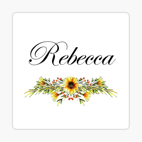 Pegatina Rebecca V5w De Viktor64 Redbubble