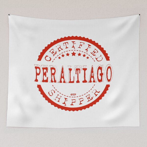 Item preview, Certified Peraltiago Shipper (Red Stamp) designed and sold by AlexVR.