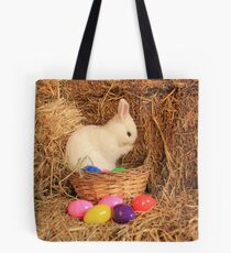 Vauxhall City Farm - Easter Rabbit Wide (Quinn) Tote Bag