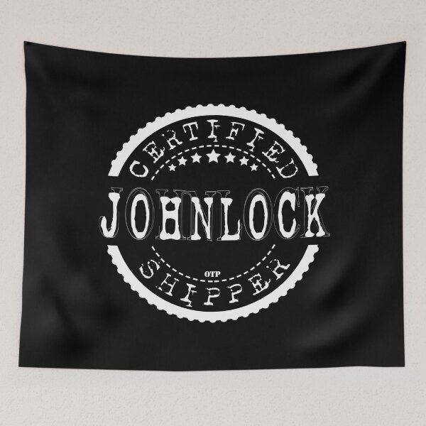 Item preview, Certified Johnlock Shipper (White Stamp) designed and sold by AlexVR.