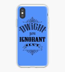 You Ignorant Slut - Blue iPhone Case