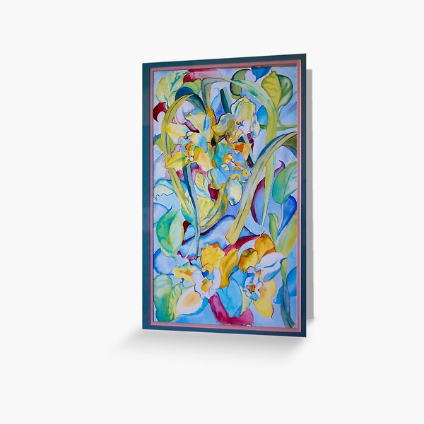 Orchid--Reveal Greeting Card