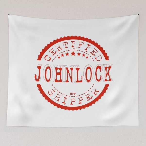 Item preview, Certified Johnlock Shipper (Red Stamp) designed and sold by AlexVR.