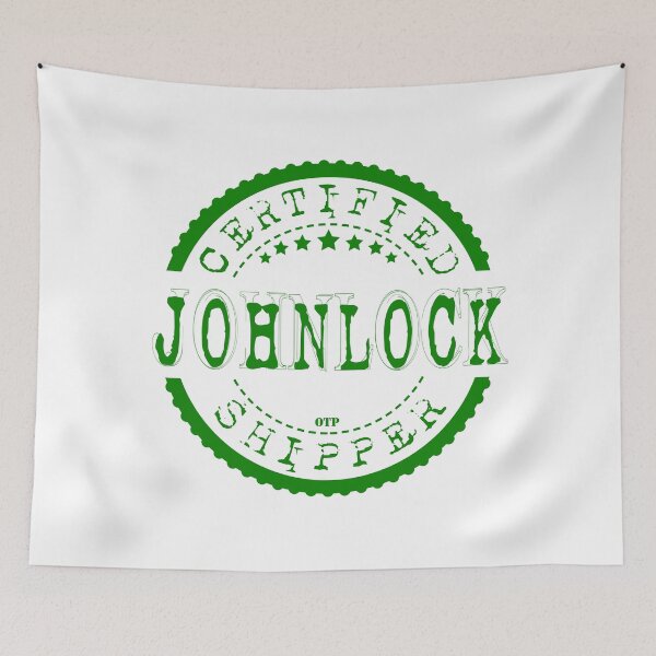 Item preview, Certified Johnlock Shipper (Green Stamp) designed and sold by AlexVR.