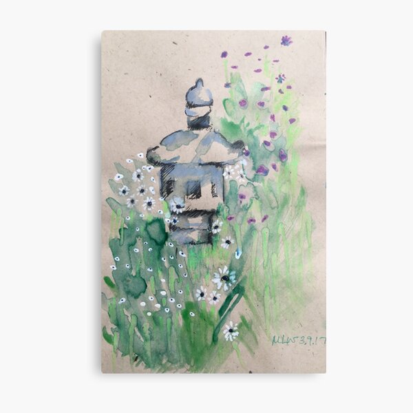 Zen Garden Metal Print