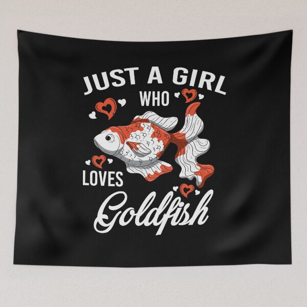 Item preview, Just A Girl Who Loves Goldfish Gift Women designed and sold by BornDesign.