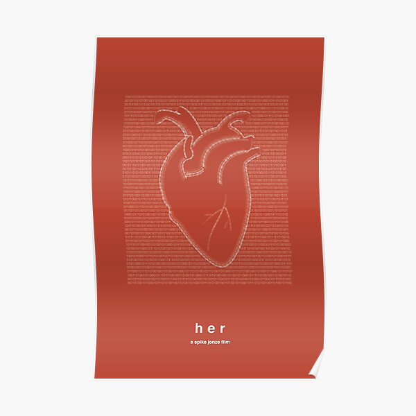 Her Minimalist Movie Poster Poster