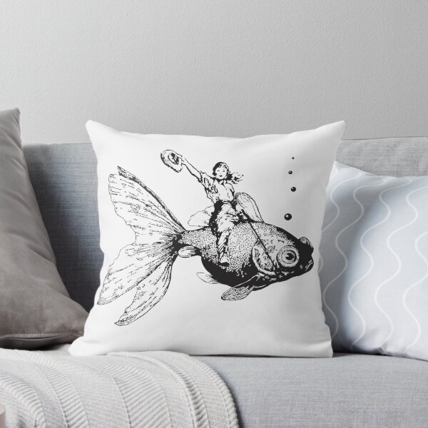 Item preview, goldfish-riding cowgirl designed and sold by Vana Shipton.