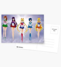 Sailor moon Crystal Postcards