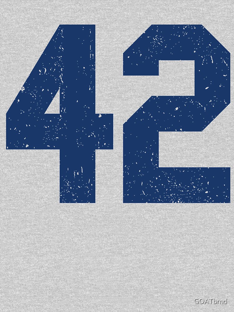 42 Jackie Robinson Essential T-Shirt for Sale by GOATbrnd