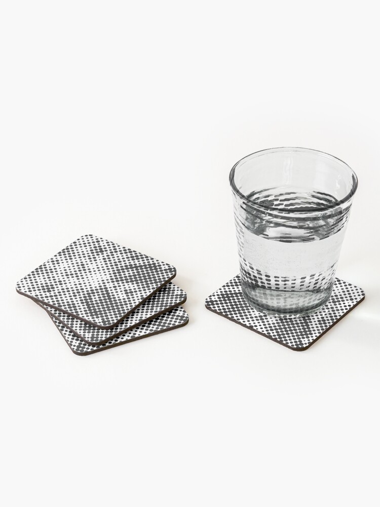 Alternate view of Halftone Coasters (Set of 4)