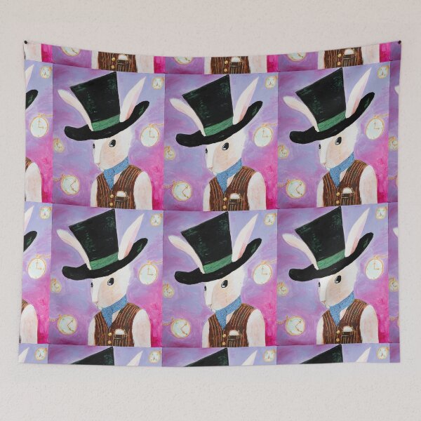 Item preview, Cassiebooteeky White Rabbit Latecomer designed and sold by Cassie MacDonald.