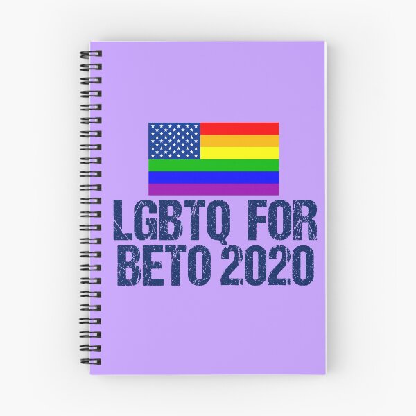 Item preview, LGBTQ for Beto 2020 designed and sold by Epic Love Designs.