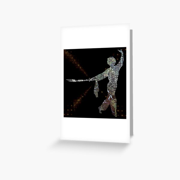 Sword Greeting Card