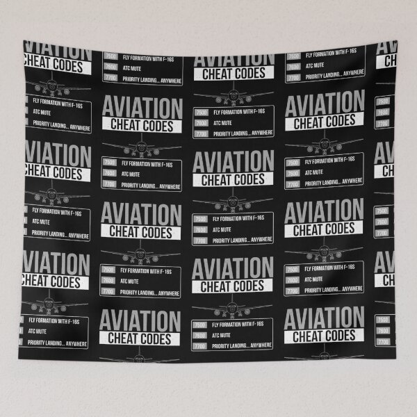 Item preview, Aviation Cheat Codes Funny ATC Pilot T-Shirt Gift Idea designed and sold by Adriancryp.