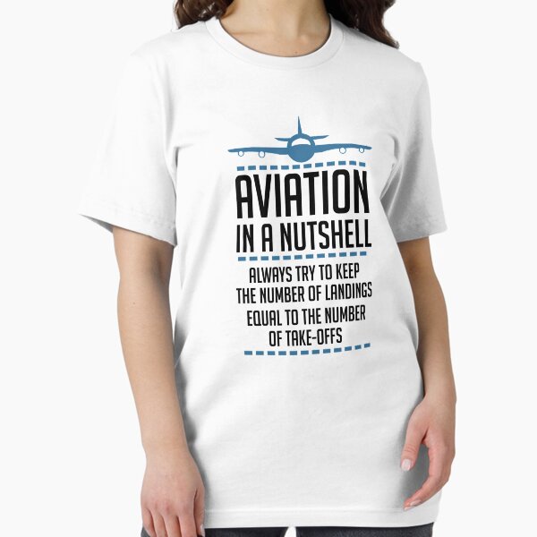 Item preview, Aviation In A Nutshell Funny ATC Pilot T-Shirt Gift Idea designed and sold by Adriancryp.