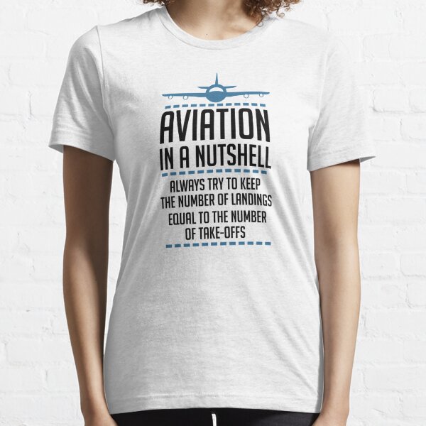 Newest Fashion Tops Summer Cool Funny T-Shirt Airplane Pilot Shirt