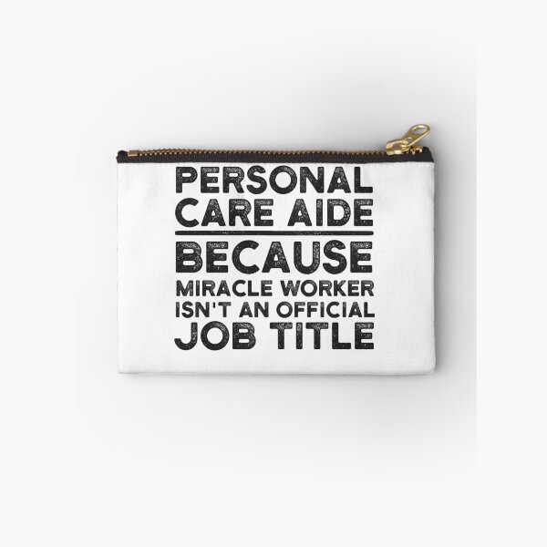 Item preview, Asistente de cuidado personal porque Miracle Worker no es un título oficial de trabajo designed and sold by UneDesigns.