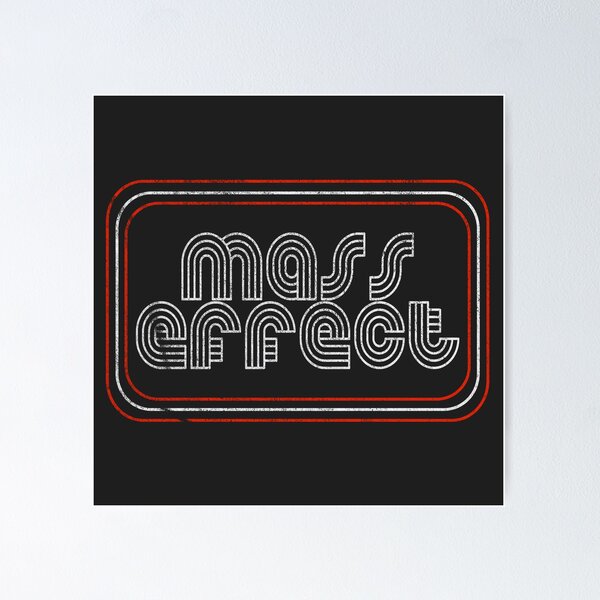 Artikel-Vorschau von 70er-Style-Mass-Effekt-Logo | Retro Mass-Effekt-Logo, designt und verkauft von surik-.