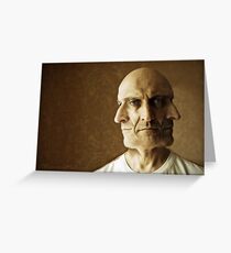 the many faces of... Greeting Card