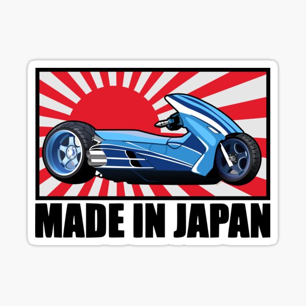 Japanese Motorcycles Stickers for Sale