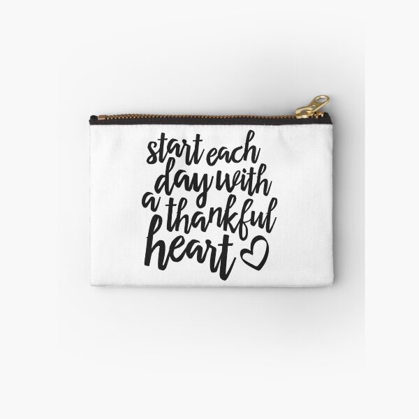 Item preview, start each day with a thankful heart designed and sold by hannahison.