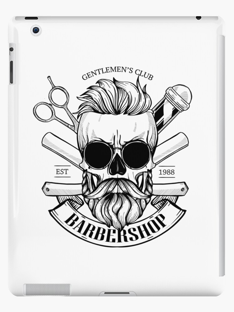 Barber Shop Logo - Hipster – Lovely Stickers