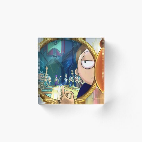 Evil Mort - Rick and Morty™ Acrylic Block