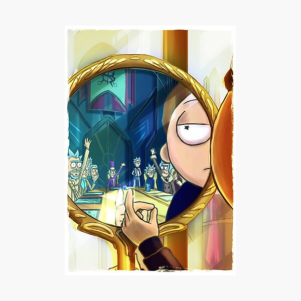 Evil Mort - Rick and Morty™ Photographic Print