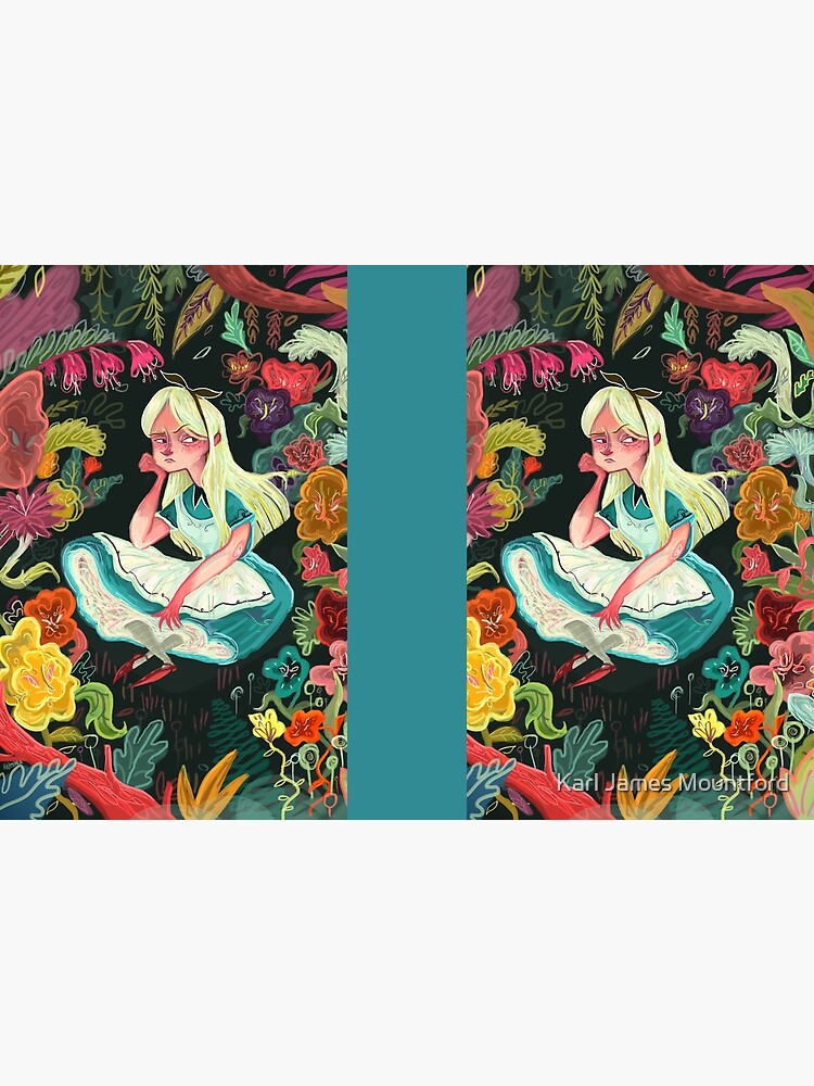 Thumbnail 3 of 3, Hardcover Journal, Alice in Wonder designed and sold by Karl James Mountford.