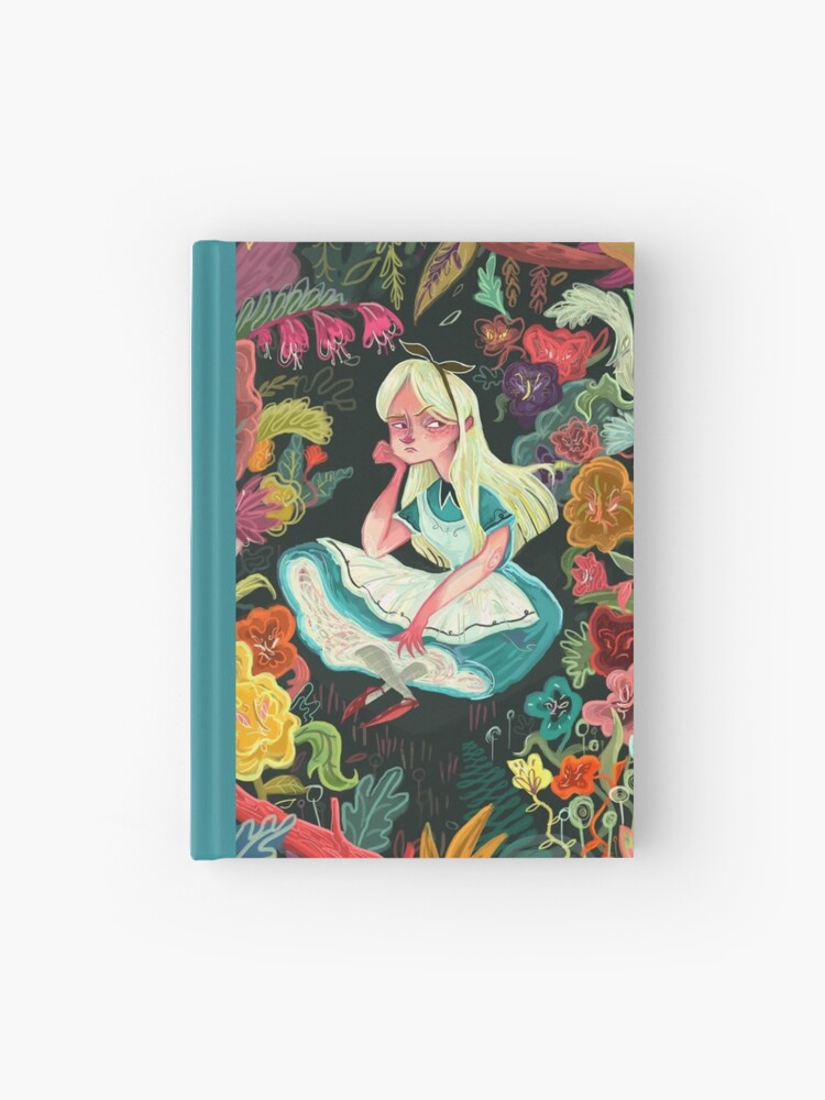 Thumbnail 1 of 3, Hardcover Journal, Alice in Wonder designed and sold by Karl James Mountford.