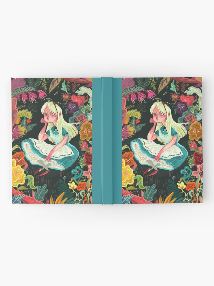 Thumbnail 2 of 3, Hardcover Journal, Alice in Wonder designed and sold by Karl James Mountford.
