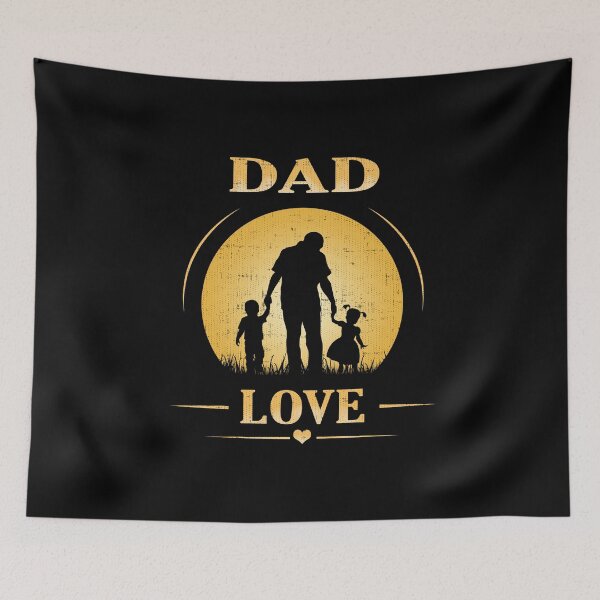Item preview, Dad love Fathers day son daughter Family daddy designed and sold by we1000.