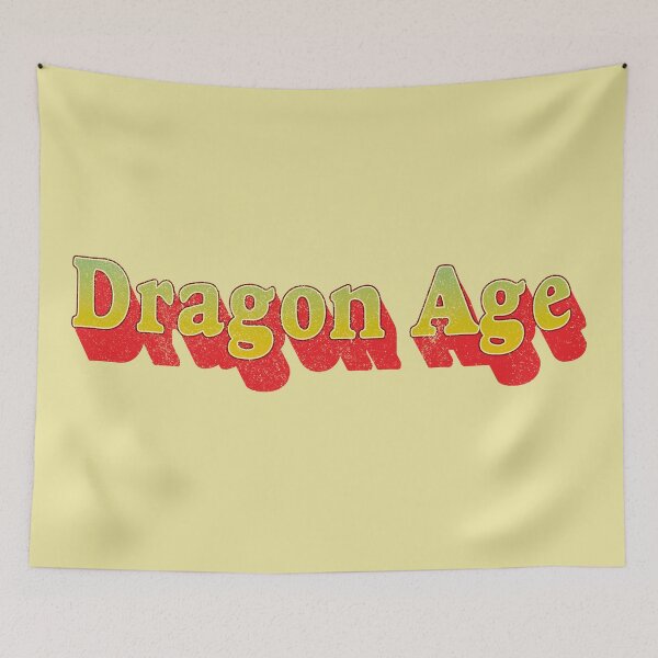 Item preview, 70's Style Dragon Age Logo | Retro Dragon Age designed and sold by surik-.
