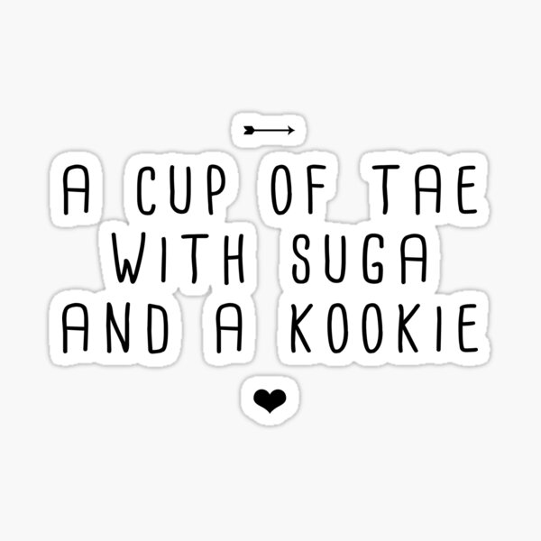 Artikel-Vorschau von Eine Tasse TAE mit SUGA und einem KOOKIE, designt und verkauft von Th4yMonteiro.