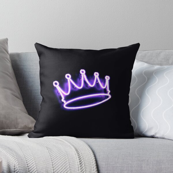 ELECTRIC CROWN Throw Pillow
